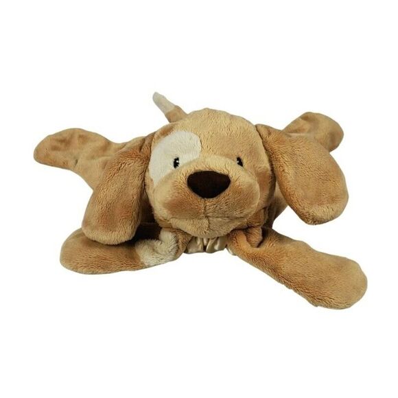 Baby Gund Security Blanket Lovey Huggybuddy Spunky Puppy Dog Beige Satin Infant - Picture 4 of 10